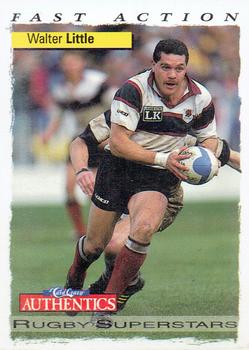 1995 Card Crazy Authentics Rugby Union NPC Superstars #89 Walter Little Front